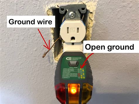 open grounding receptacles